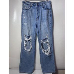 Cello Jeans Womens 13/31 Light Wash Wide Leg Butt… - image 1